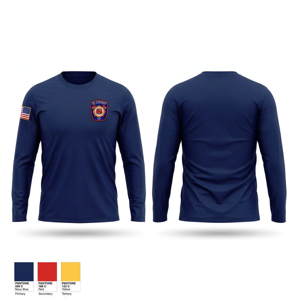 Long Sleeve Performance Shirt, Tri-Township Fire Department, Fire Department, Teamtime, Team time, sublimation, custom sports apparel, team uniforms, spirit wear, spiritwear, sports uniforms, custom shirts, team store, custom team store, fundraiser sports, apparel fundraiser