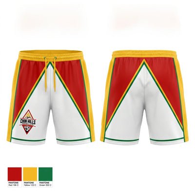Chin Hills FC Athletic Shorts With Pockets - 1