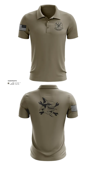 15 Maintenance Squadron 93712610 Short Sleeve Performance Polo - 22