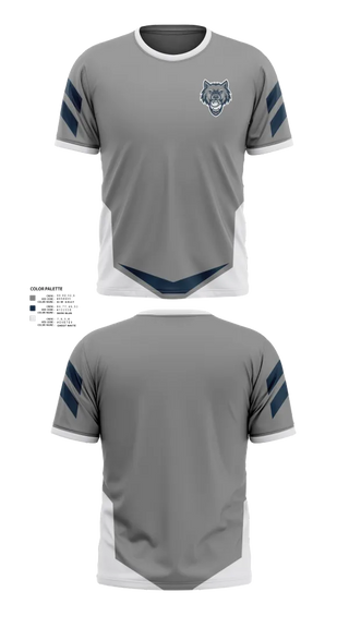 Short Sleeve Performance Shirt, Eagle River Wolves, Baseball, Teamtime, Team time, sublimation, custom sports apparel, team uniforms, spirit wear, spiritwear, sports uniforms, custom shirts, team store, custom team store, fundraiser sports, apparel fundraiser