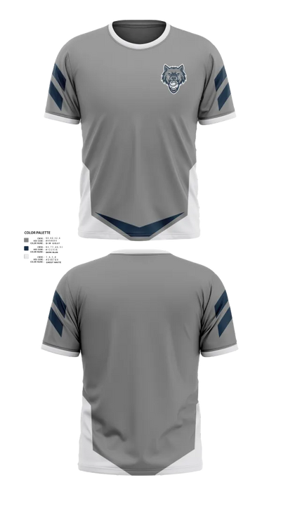 Eagle River Wolves 56881133 Short Sleeve Performance Shirt - 21