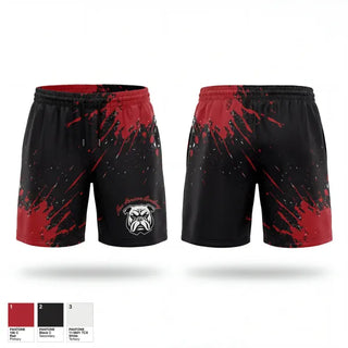 Athletic Shorts With Pockets, New Horizon Academy Bulldogs, Men's Basketball, Teamtime, Team time, sublimation, custom sports apparel, team uniforms, spirit wear, spiritwear, sports uniforms, custom shirts, team store, custom team store, fundraiser sports, apparel fundraiser