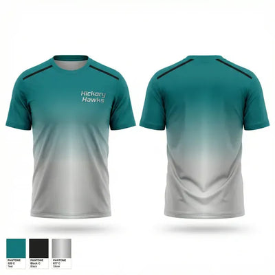 Hickory Hawks 2026307 Short Sleeve Performance Shirt - 2