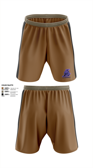Athletic Shorts With Pockets, Los Angeles, Baseball, Teamtime, Team time, sublimation, custom sports apparel, team uniforms, spirit wear, spiritwear, sports uniforms, custom shirts, team store, custom team store, fundraiser sports, apparel fundraiser