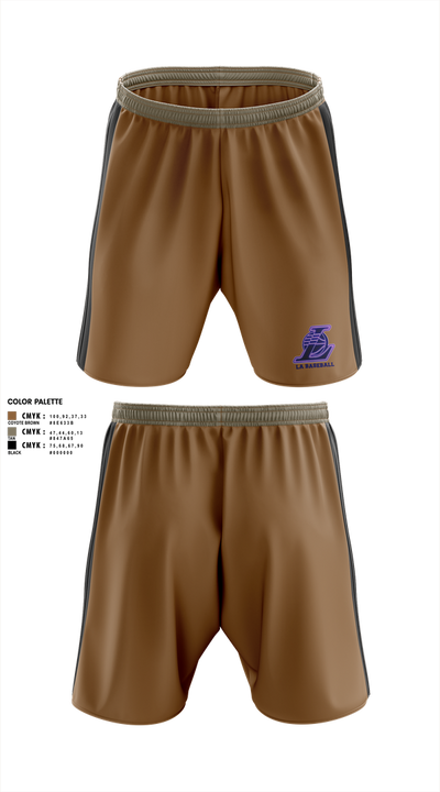 Los Angeles 22977981 Athletic Shorts With Pockets - 1