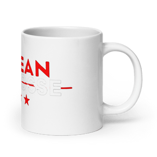 McLean Lacrosse 4222759 White Glossy Mug - Large