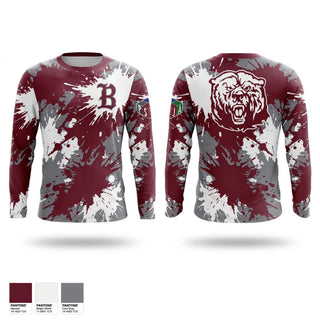 Long Sleeve Performance Shirt, PSJA ECHS Lady Bears, Women's Soccer, Teamtime, Team time, sublimation, custom sports apparel, team uniforms, spirit wear, spiritwear, sports uniforms, custom shirts, team store, custom team store, fundraiser sports, apparel fundraiser