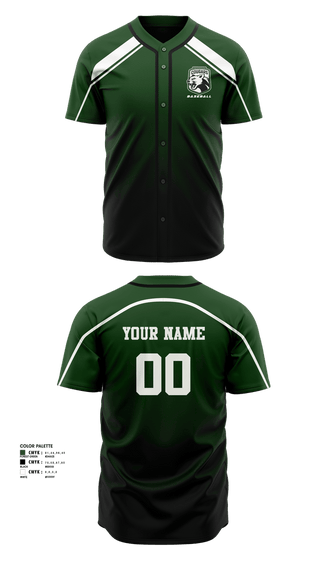 Full Button Baseball Jersey, Bridesburg Cougars Athletic Association, Baseball, Teamtime, Team time, sublimation, custom sports apparel, team uniforms, spirit wear, spiritwear, sports uniforms, custom shirts, team store, custom team store, fundraiser sports, apparel fundraiser
