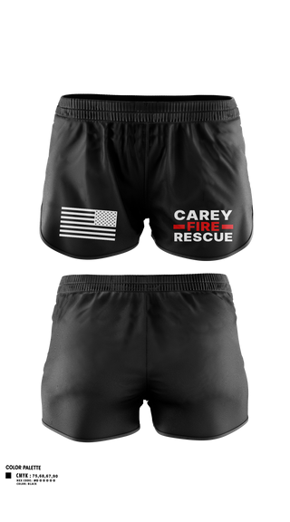 Ranger Panties, Carey Rural Fire & Rescue, Fire Department, Teamtime, Team time, sublimation, custom sports apparel, team uniforms, spirit wear, spiritwear, sports uniforms, custom shirts, team store, custom team store, fundraiser sports, apparel fundraiser