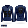 BEAN STATION POLICE DEPARTMENT Women's Long Sleeve V-neck Shirt - 1