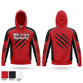 Hoodie, Warriors Dynasty, , Teamtime, Team time, sublimation, custom sports apparel, team uniforms, spirit wear, spiritwear, sports uniforms, custom shirts, team store, custom team store, fundraiser sports, apparel fundraiser