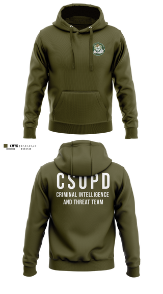 Hoodie, Criminal Intelligence and Threat Team, Police, Teamtime, Team time, sublimation, custom sports apparel, team uniforms, spirit wear, spiritwear, sports uniforms, custom shirts, team store, custom team store, fundraiser sports, apparel fundraiser