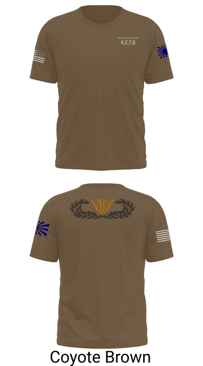 KISARAZU COMBAT TRAINING UNIT Old School Cotton Feel Shirt - 10