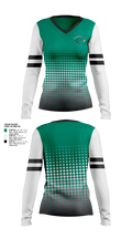 Northeastern State University Athletics 96737609 Women's Long Sleeve V-neck Shirt - 1