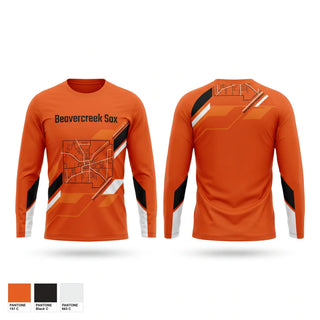 Long Sleeve Performance Shirt, Beavercreek Sox, Baseball, Teamtime, Team time, sublimation, custom sports apparel, team uniforms, spirit wear, spiritwear, sports uniforms, custom shirts, team store, custom team store, fundraiser sports, apparel fundraiser