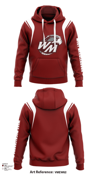 Hoodie, West Mecklenburg High School Volleyball, Women's Volleyball, Teamtime, Team time, sublimation, custom sports apparel, team uniforms, spirit wear, spiritwear, sports uniforms, custom shirts, team store, custom team store, fundraiser sports, apparel fundraiser
