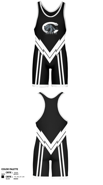 Centralia High School Wrestling 30669700 Wrestling Singlet - 3