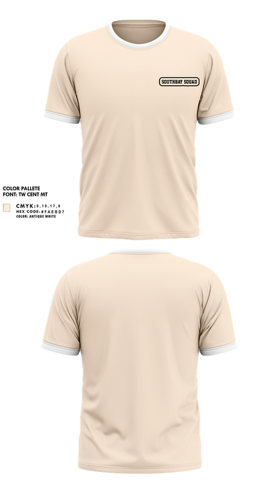 Southbay Squad 9521091 Short Sleeve Performance Shirt - 1