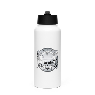 X36 Mafia 85241493 Stainless Steel Water Bottle with a Straw Lid