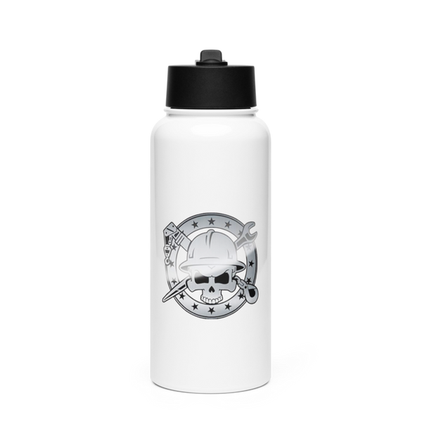 X36 Mafia 85241493 Stainless Steel Water Bottle with a Straw Lid