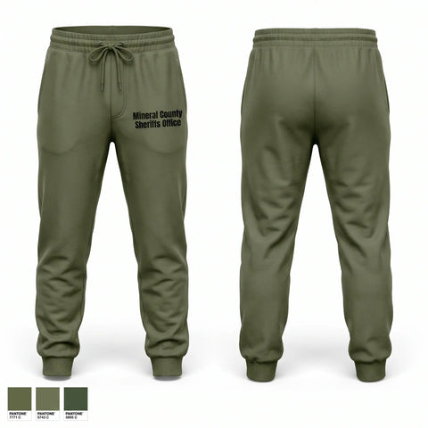 Sweatpants, Mineral County Sheriff’s Office, Police, Teamtime, Team time, sublimation, custom sports apparel, team uniforms, spirit wear, spiritwear, sports uniforms, custom shirts, team store, custom team store, fundraiser sports, apparel fundraiser