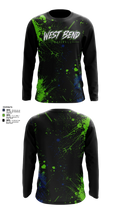 West bend bulldogs Long Sleeve Performance Shirt - 3
