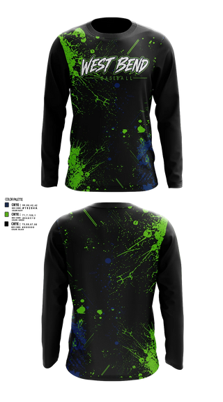 Long Sleeve Performance Shirt, West bend bulldogs, Baseball, Teamtime, Team time, sublimation, custom sports apparel, team uniforms, spirit wear, spiritwear, sports uniforms, custom shirts, team store, custom team store, fundraiser sports, apparel fundraiser