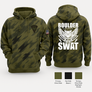 Hoodie, Boulder county Sheriff’s Office, Police, Teamtime, Team time, sublimation, custom sports apparel, team uniforms, spirit wear, spiritwear, sports uniforms, custom shirts, team store, custom team store, fundraiser sports, apparel fundraiser