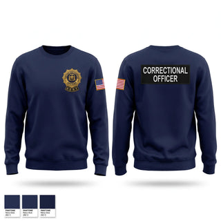 Crew Neck Sweatshirt, NYSDOCCS, Police, Teamtime, Team time, sublimation, custom sports apparel, team uniforms, spirit wear, spiritwear, sports uniforms, custom shirts, team store, custom team store, fundraiser sports, apparel fundraiser