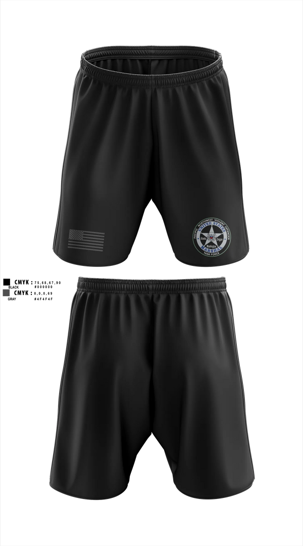 Athletic Shorts With Pockets, US Marshals PNVOTF, Police, Teamtime, Team time, sublimation, custom sports apparel, team uniforms, spirit wear, spiritwear, sports uniforms, custom shirts, team store, custom team store, fundraiser sports, apparel fundraiser