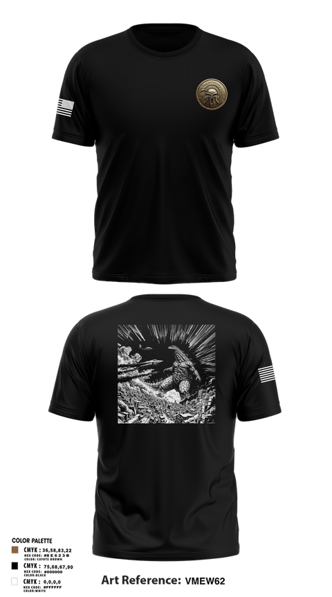 Old School Cotton Feel Shirt, Vfa-147, Navy, Teamtime, Team time, sublimation, custom sports apparel, team uniforms, spirit wear, spiritwear, sports uniforms, custom shirts, team store, custom team store, fundraiser sports, apparel fundraiser