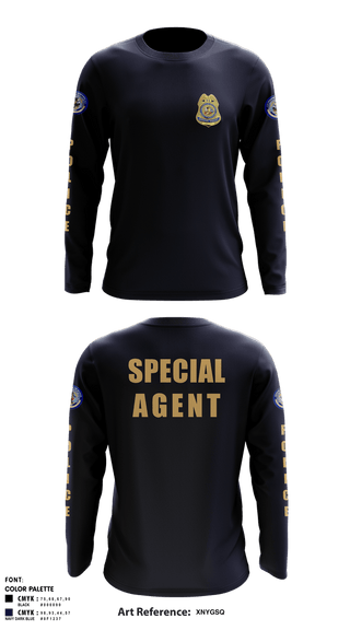 Long Sleeve Performance Shirt, BIA POLICE, Police, Teamtime, Team time, sublimation, custom sports apparel, team uniforms, spirit wear, spiritwear, sports uniforms, custom shirts, team store, custom team store, fundraiser sports, apparel fundraiser