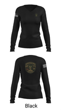South Texas HIDTA 36019483 Women's Long Sleeve V-neck Shirt - 23