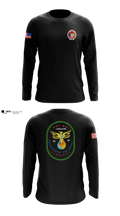 Haz Mat 2 Environmental Fire Rescue Company Long Sleeve Performance Shirt - 3