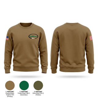 Crew Neck Sweatshirt, 101st Air Refueling Wing, National Guard, Teamtime, Team time, sublimation, custom sports apparel, team uniforms, spirit wear, spiritwear, sports uniforms, custom shirts, team store, custom team store, fundraiser sports, apparel fundraiser