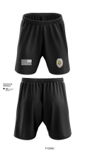 Vincennes Police Department 76255219 Athletic Shorts With Pockets - 2