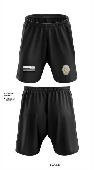 Athletic Shorts With Pockets, Vincennes Police Department, , Teamtime, Team time, sublimation, custom sports apparel, team uniforms, spirit wear, spiritwear, sports uniforms, custom shirts, team store, custom team store, fundraiser sports, apparel fundraiser