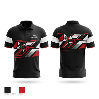 Delta Airlines Short Sleeve Performance Polo - 1