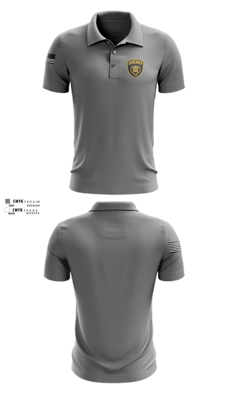Long Sleeve Performance Polo, Ward County Sheriff's Office, Police, Teamtime, Team time, sublimation, custom sports apparel, team uniforms, spirit wear, spiritwear, sports uniforms, custom shirts, team store, custom team store, fundraiser sports, apparel fundraiser