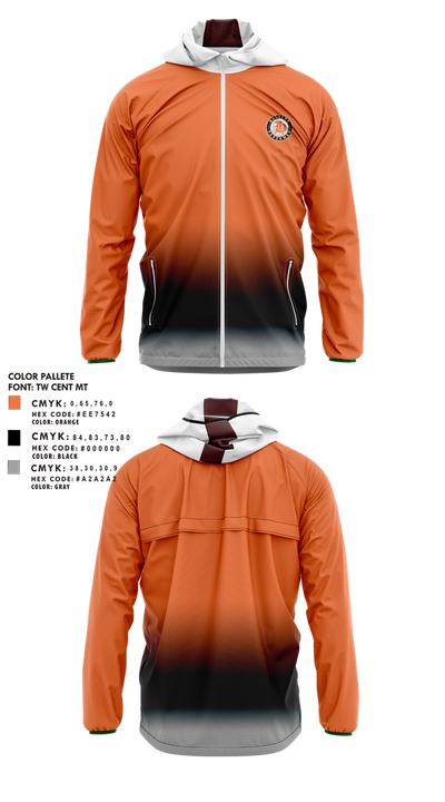 Holyoke Papermen 97207994 Windbreaker - 2