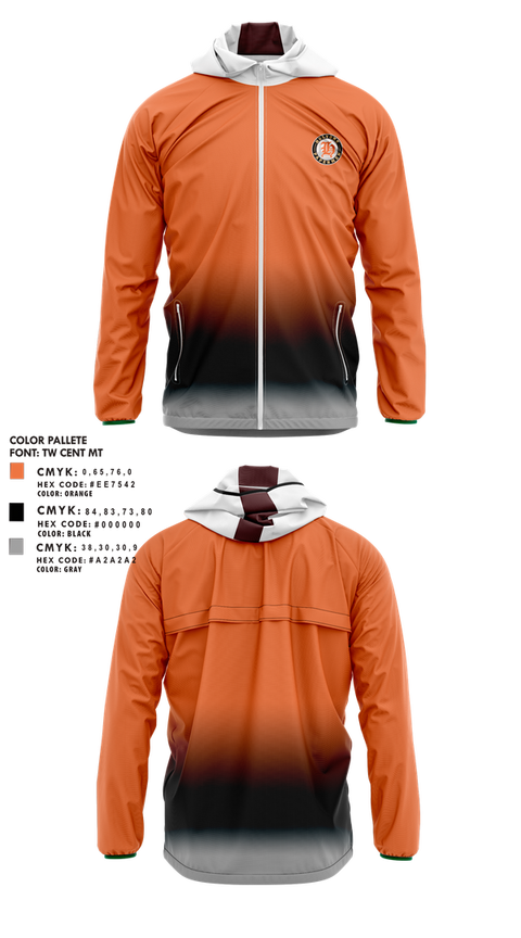 Windbreaker, Holyoke Papermen, Ice Hockey, Teamtime, Team time, sublimation, custom sports apparel, team uniforms, spirit wear, spiritwear, sports uniforms, custom shirts, team store, custom team store, fundraiser sports, apparel fundraiser