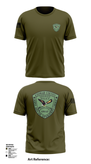Short Sleeve Performance Shirt, Etowah County JSOG, , Teamtime, Team time, sublimation, custom sports apparel, team uniforms, spirit wear, spiritwear, sports uniforms, custom shirts, team store, custom team store, fundraiser sports, apparel fundraiser
