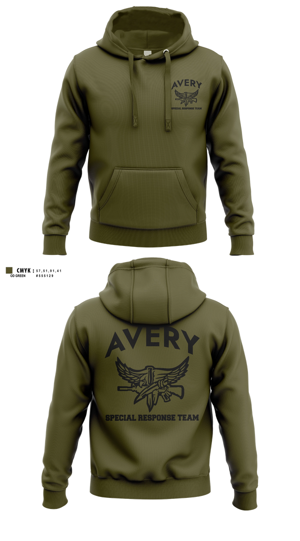 Hoodie, Avery SRT, Police, Teamtime, Team time, sublimation, custom sports apparel, team uniforms, spirit wear, spiritwear, sports uniforms, custom shirts, team store, custom team store, fundraiser sports, apparel fundraiser