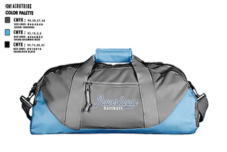 Duffle Bag, Powerhouse, Softball, Teamtime, Team time, sublimation, custom sports apparel, team uniforms, spirit wear, spiritwear, sports uniforms, custom shirts, team store, custom team store, fundraiser sports, apparel fundraiser