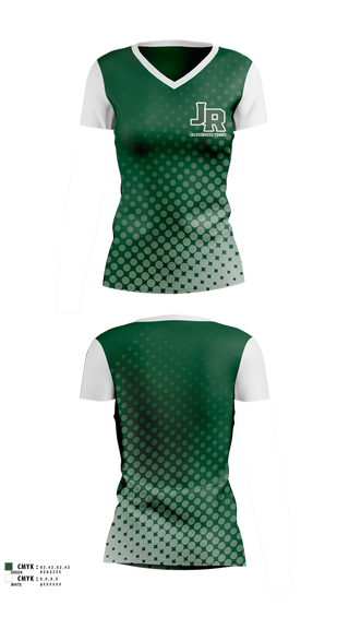 Womens Short Sleeve Vneck Shirt, Jackson-Reed Tennis, Tennis, Teamtime, Team time, sublimation, custom sports apparel, team uniforms, spirit wear, spiritwear, sports uniforms, custom shirts, team store, custom team store, fundraiser sports, apparel fundraiser