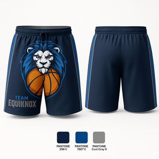 Athletic Shorts With Pockets, Team Equiknox, Men's Basketball, Teamtime, Team time, sublimation, custom sports apparel, team uniforms, spirit wear, spiritwear, sports uniforms, custom shirts, team store, custom team store, fundraiser sports, apparel fundraiser