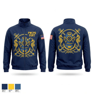 Windbreaker, PWCPD USRT, Police, Teamtime, Team time, sublimation, custom sports apparel, team uniforms, spirit wear, spiritwear, sports uniforms, custom shirts, team store, custom team store, fundraiser sports, apparel fundraiser