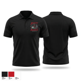 Short Sleeve Performance Polo, B-Shift Bandits, EMS/EMT, Teamtime, Team time, sublimation, custom sports apparel, team uniforms, spirit wear, spiritwear, sports uniforms, custom shirts, team store, custom team store, fundraiser sports, apparel fundraiser