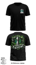 Bishop Tactical Short Sleeve Rash Guard Shirt - 5
