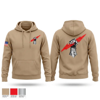 Hoodie, WALK EM DOWN J FIST, Army, Teamtime, Team time, sublimation, custom sports apparel, team uniforms, spirit wear, spiritwear, sports uniforms, custom shirts, team store, custom team store, fundraiser sports, apparel fundraiser